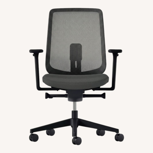 Used Herman Miller Verus Black Fabric Office Chair for sale on AptDeco