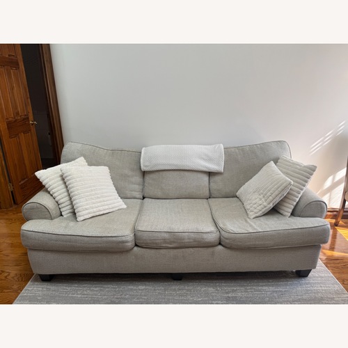 Used Raymour & Flanigan Off White Couch for sale on AptDeco