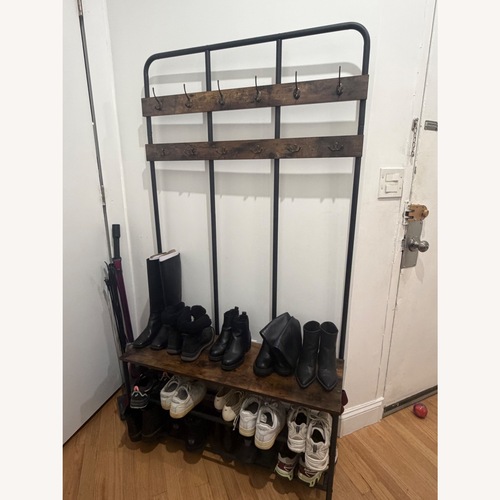 Used HOOBRO Hall Tree with Bench for sale on AptDeco