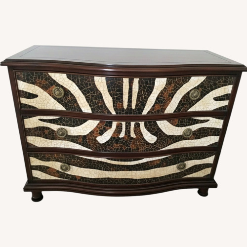 Used John Richard "Zebra Chest" for sale on AptDeco