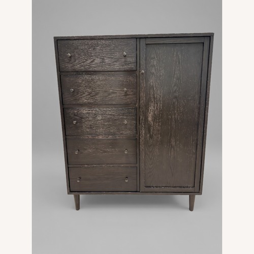 Used Crate & Barrel Barnes Armoire — Dark Oak for sale on AptDeco