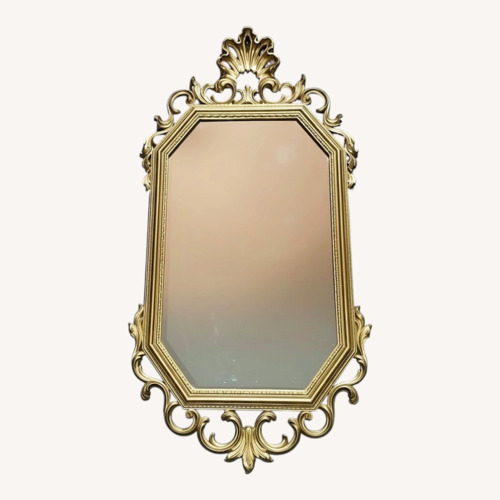 Used Syroco Gold Wall Mirror for sale on AptDeco