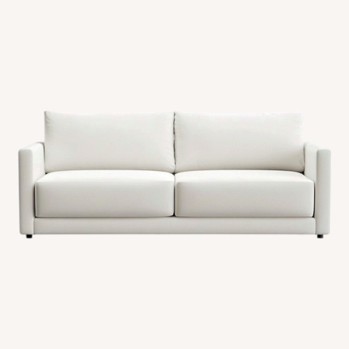Used Crate & Barrel Gather White Fabric 3+ Seater Sofa for sale on AptDeco