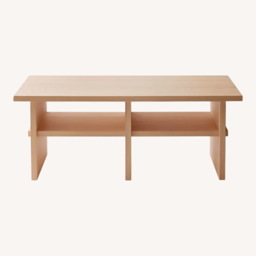Used The Citizenry Hinoki Wood Bench for sale on AptDeco