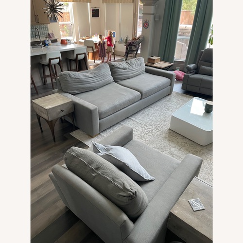 Used Restoration Hardware Light Gray 3+ Seater Sofa for sale on AptDeco