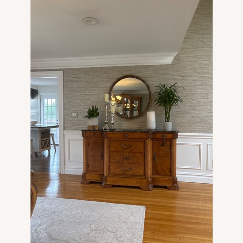 Used American Drew Light Brown Wood Sideboard for sale on AptDeco