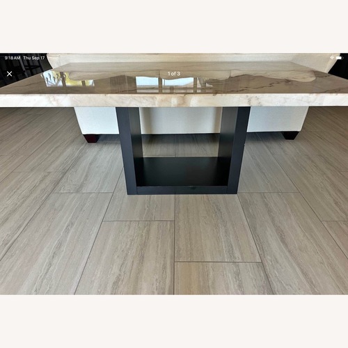 Used Natural Marble Dining Table for sale on AptDeco