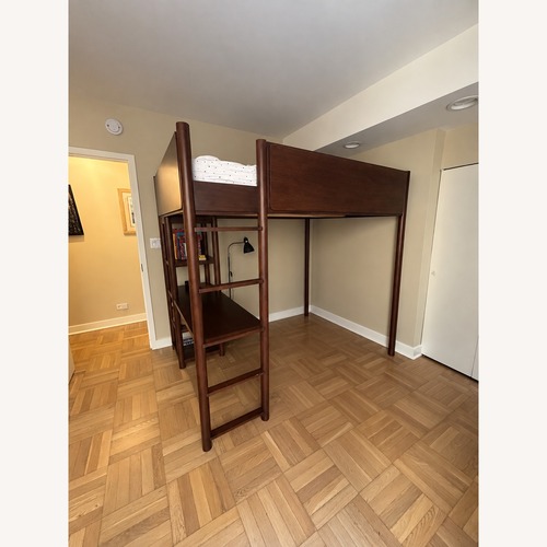 Used West Elm Mid-Century Loft bed  for sale on AptDeco