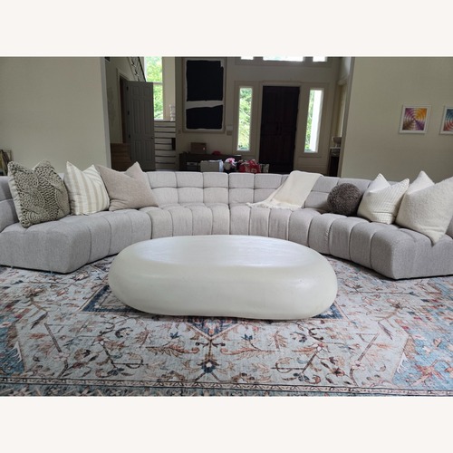 Used Curved Modular Sectional Sofa for sale on AptDeco