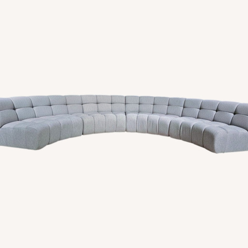 Used Curved Modular Sectional Sofa for sale on AptDeco