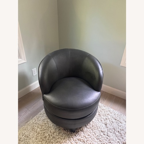 Used Wayfair Chorley 28.75" W Swivel Barrel Chair for sale on AptDeco