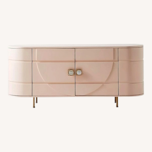 Used Anthropologie Hepworth Pink Sideboard  for sale on AptDeco