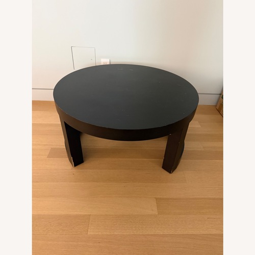 Used Room & Board Dark Brown Wood Coffee Table for sale on AptDeco