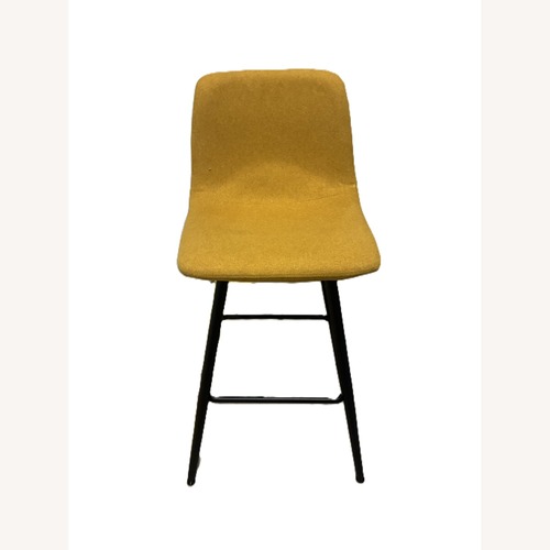 Used Modern Mustard‑Yellow Upholstered Chair for sale on AptDeco