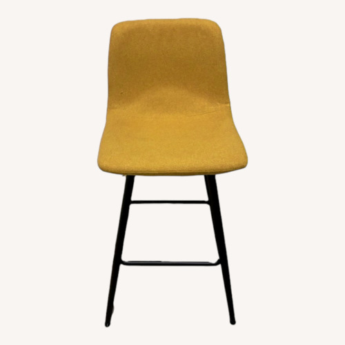 Used Modern Mustard‑Yellow Upholstered Chair for sale on AptDeco