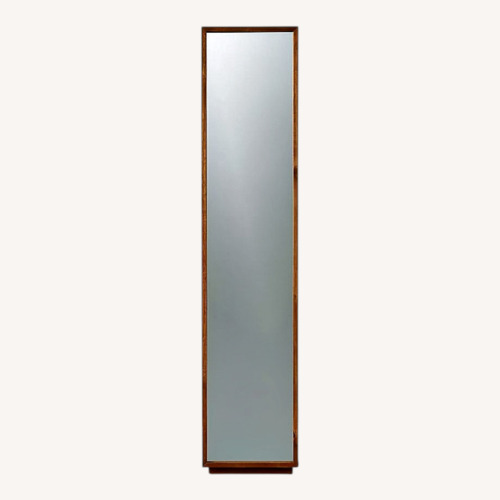 Used CB2 Reflection Acacia Bath Cabinet for sale on AptDeco