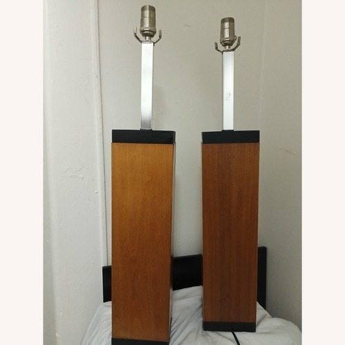 Used Pair MCM Paul Evans Lamps  As-Is for sale on AptDeco