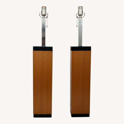 Used Pair MCM Paul Evans Lamps  As-Is for sale on AptDeco