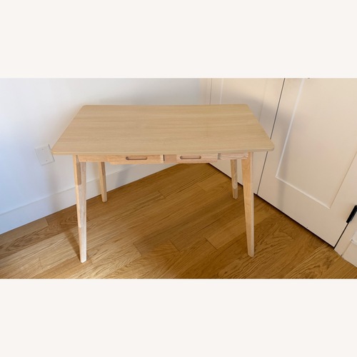 Used Wayfair Natural Wood Desk for sale on AptDeco