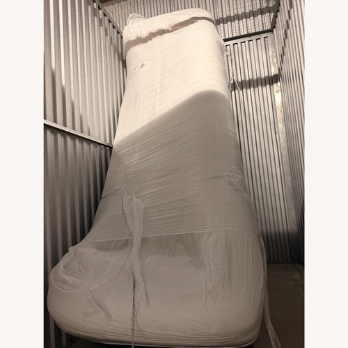 Used CB2 Alesso Snow White Performance Fabric Sleeper Sofa for sale on AptDeco