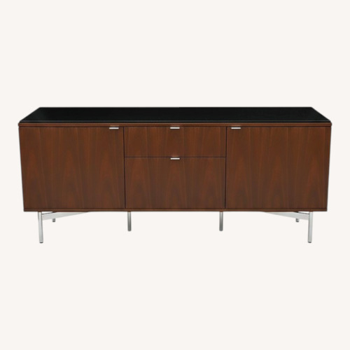 Used Four Hands Dark Brown Wood Sideboard for sale on AptDeco