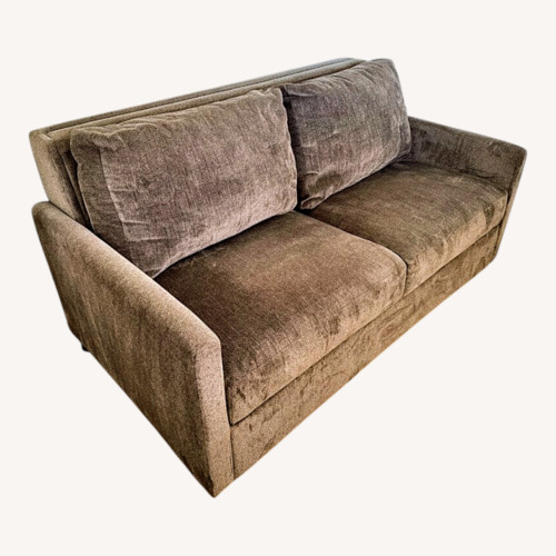 Used Lazar Paragon Dark Gray Fabric Queen Sleeper Sofa for sale on AptDeco
