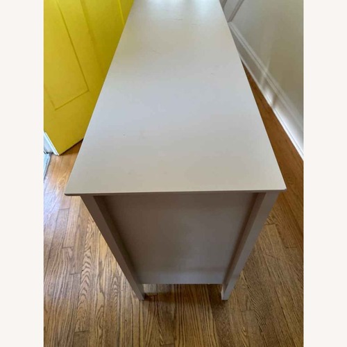 Used Farmhouse Furniture White Wood Dresser for sale on AptDeco