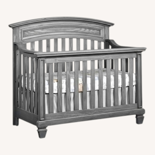 Used Oxford Garden Dark Gray Crib for sale on AptDeco