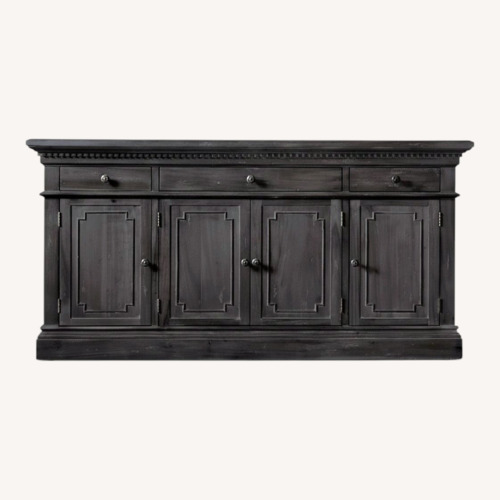 Used Restoration Hardware Black Wood Sideboard for sale on AptDeco