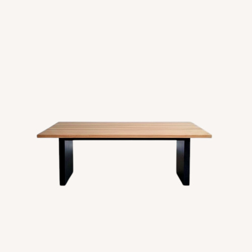 Used Custom Wood Dining Table  for sale on AptDeco