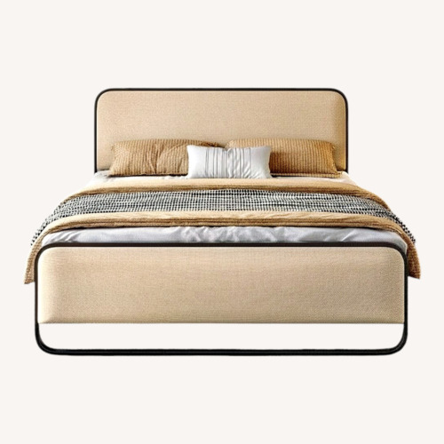 Used Walmart Full Size Bed Frame with Headboard for sale on AptDeco