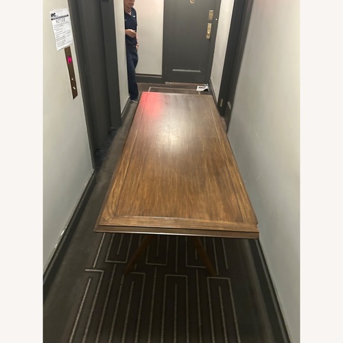 Used Taylor Made Custom Furniture Natural Dining Table for sale on AptDeco
