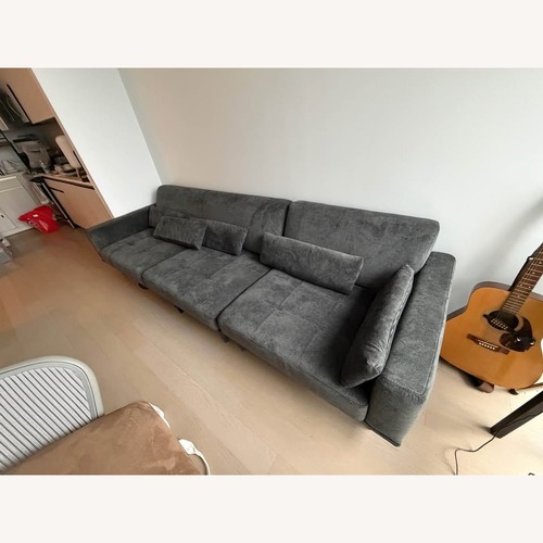 Used Dania Furniture Dark Gray Modular 3 Seater Sofa for sale on AptDeco