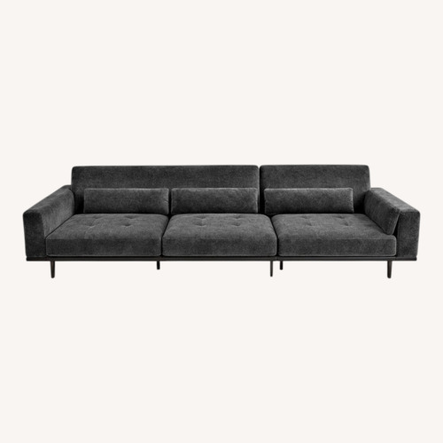 Used Dania Furniture Dark Gray Modular 3 Seater Sofa for sale on AptDeco