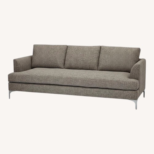 Used Perigold Dark Gray Fabric 3+ Seater Sofa for sale on AptDeco