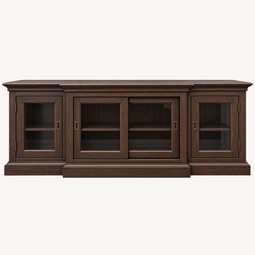 Used Restoration Hardware Dark Brown Media Storage for sale on AptDeco