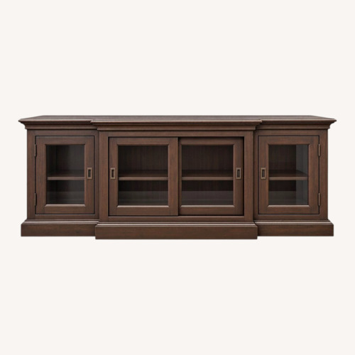 Used Restoration Hardware Dark Brown Media Storage for sale on AptDeco