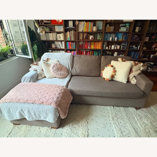 Used Dwell Sectional Sleeper Sofa with Chaise for sale on AptDeco
