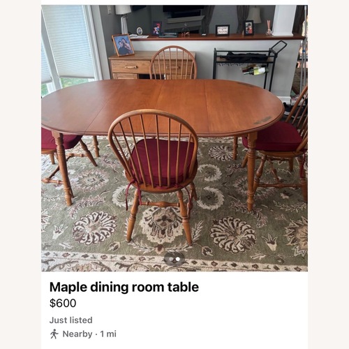 Used Antique Dining Room Table for sale on AptDeco