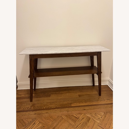 Used Poly & Bark Nora 47 in. Console, Walnut for sale on AptDeco