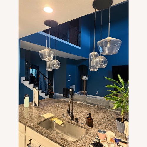 Used West Elm Sculptural 3-Light Multi Chandelier for sale on AptDeco
