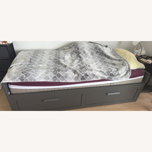 Used IKEA Brimnes Daybed with 2 Drawers for sale on AptDeco