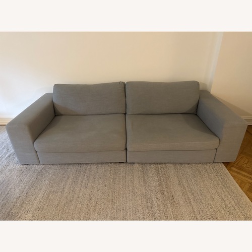 Used Article Beta 2-piece Modular Sofa, Welsh Gray for sale on AptDeco