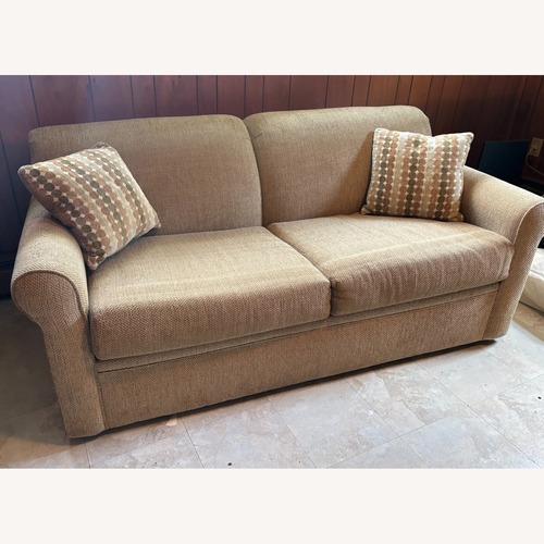 Used Overnight Sofa Corporation Sleeper Sofa for sale on AptDeco