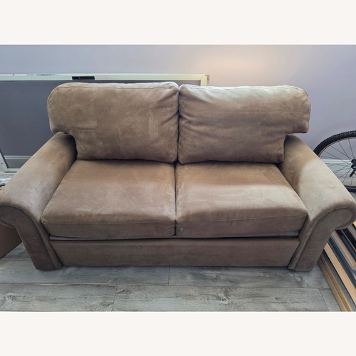 Used Jordan's Furniture Light Brown 2 Seater Sofa for sale on AptDeco