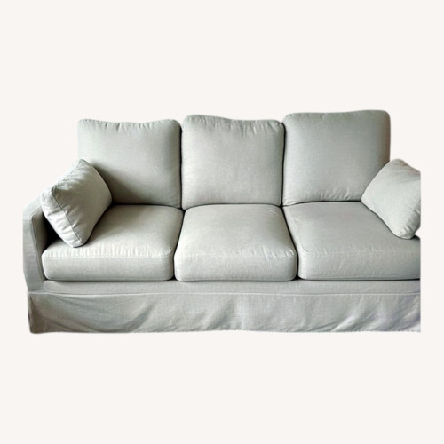 Used Lazyboy Linen 3+ Seater Sofa for sale on AptDeco