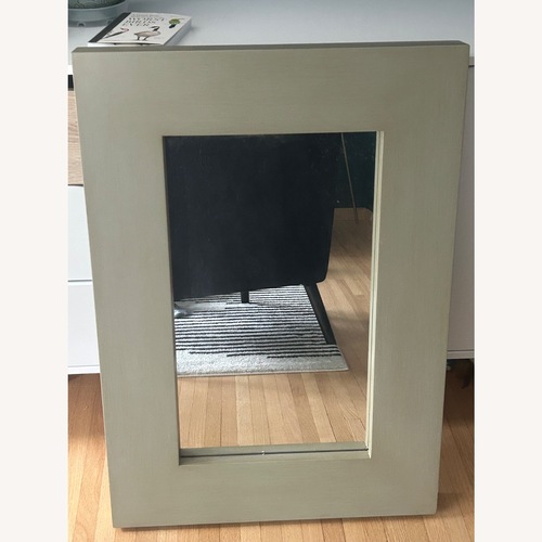 Used West Elm Parsons Mirrored Glass Wall Mirror for sale on AptDeco