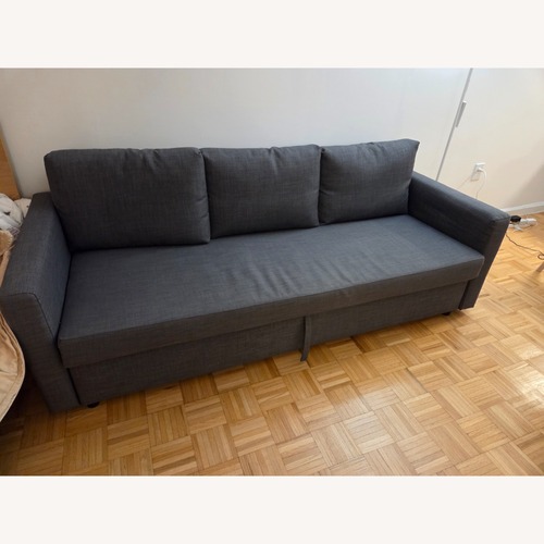 Used IKEA Friheten Dark Gray Fabric Sleeper Sofa for sale on AptDeco