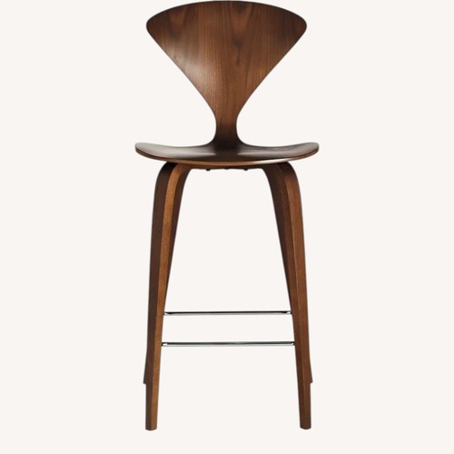Used Design Within Reach Cherner Chair Company Dark Brown Wood Stools for sale on AptDeco