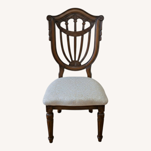 Used Vintage/Antique Dark Brown Dining Chairs for sale on AptDeco